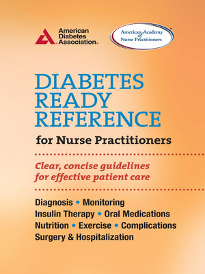 cover image of Diabetes Ready Reference for Nurse Practitioners